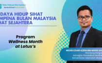 Program Wellness Month at Lotus's